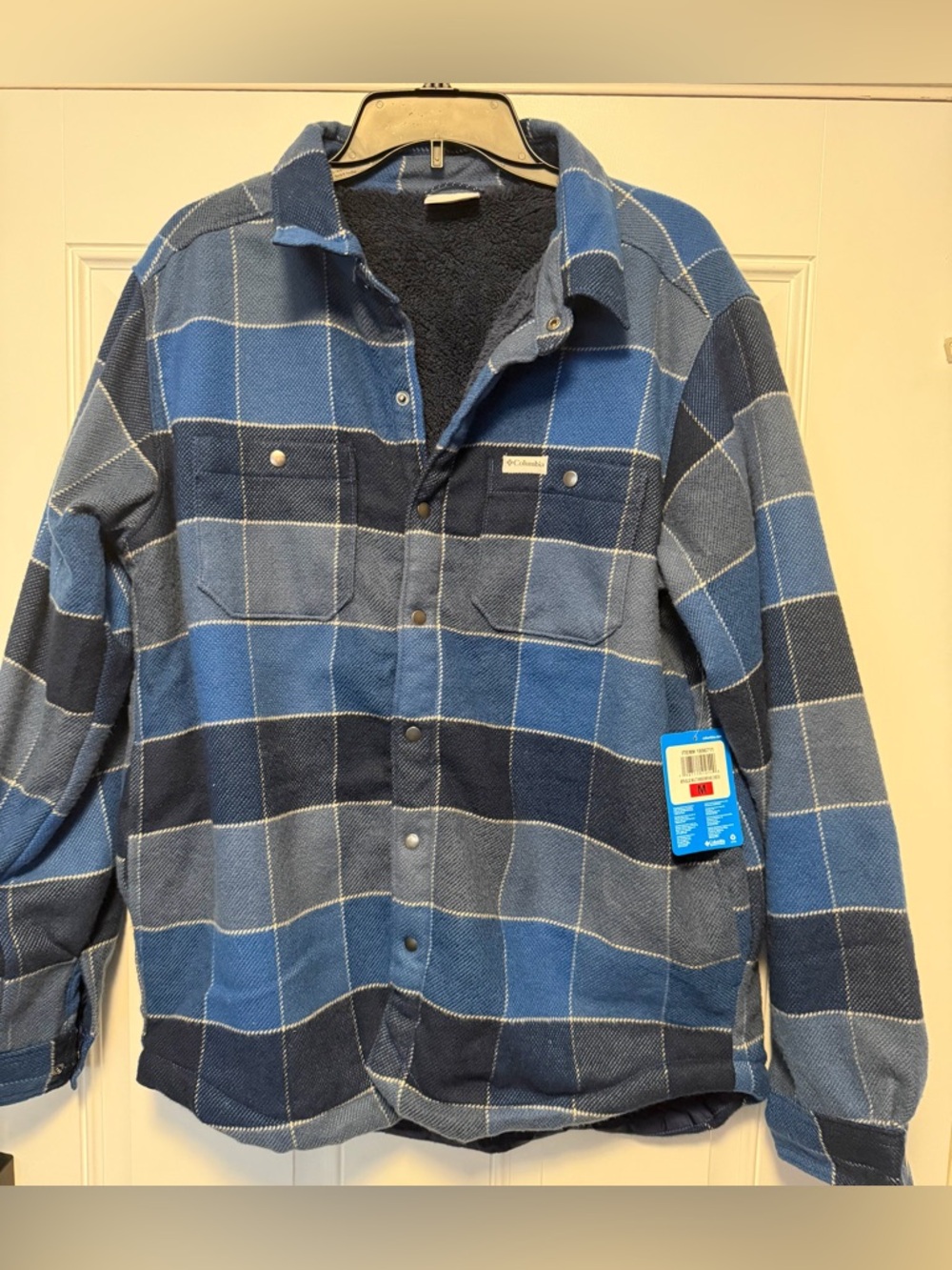 Columbia men’s medium shacket- nwt